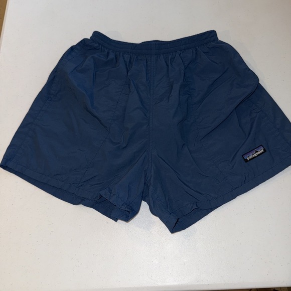 Patagonia Other - Patagonia 4" Swim Trunks Hiking  Shorts Blue 57014 Mens Size Small Pockets